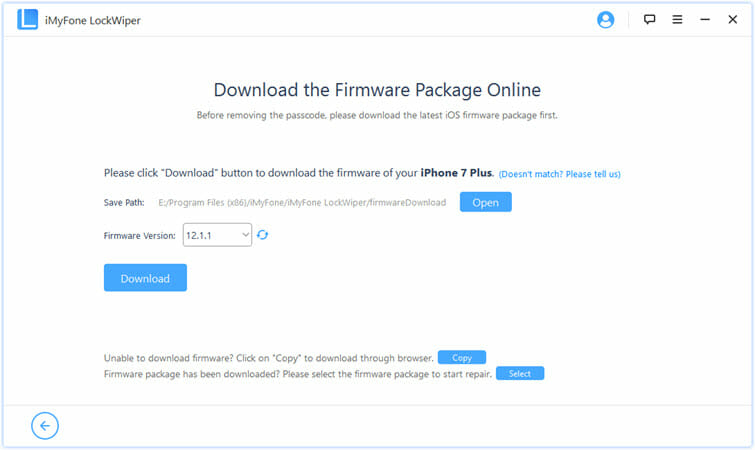 download firmware to unlock
