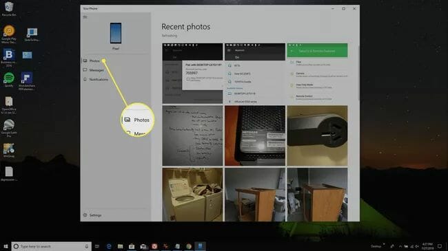 connect android to pc via microsoft