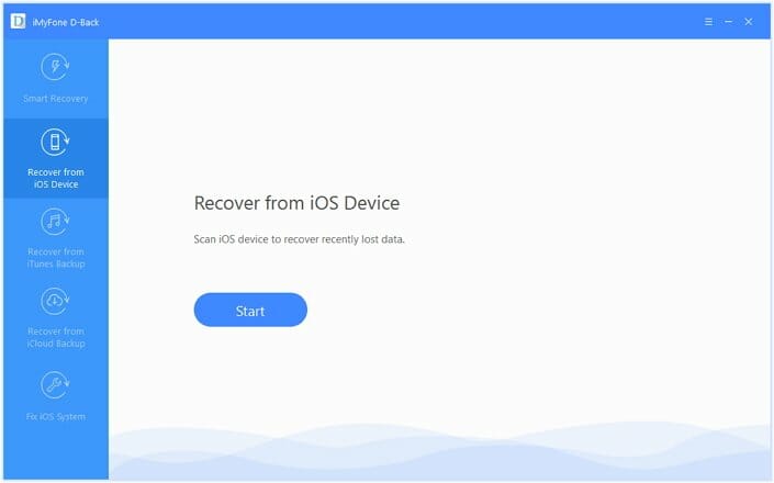 recover from ios device