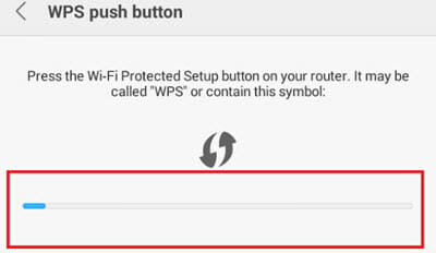 use wps push button