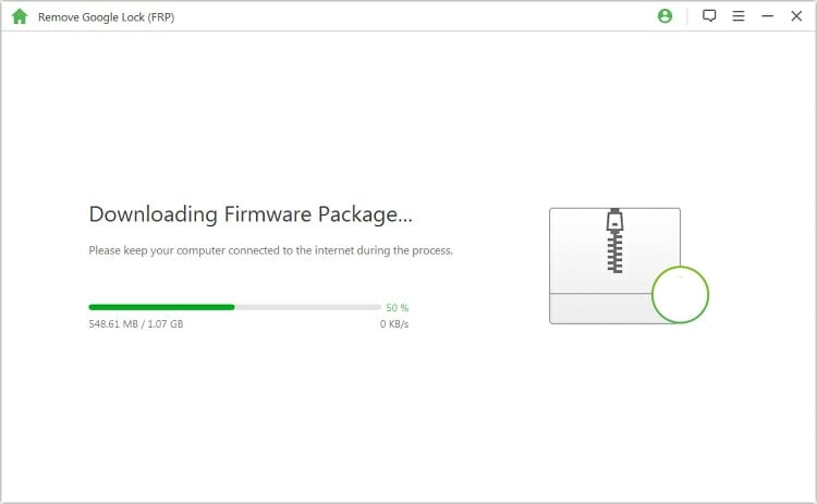 downloading firmware package