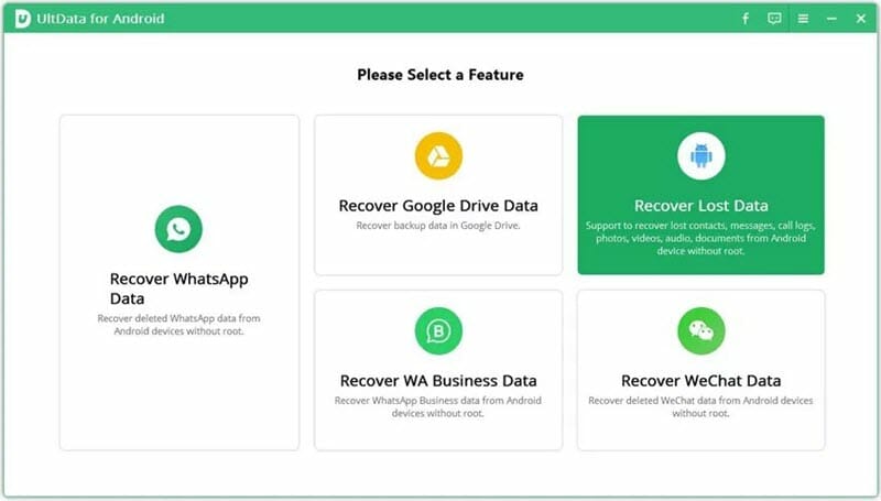 recover lost data android