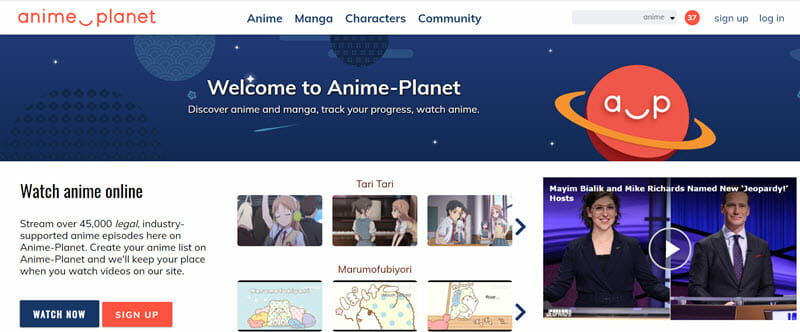 free anime website