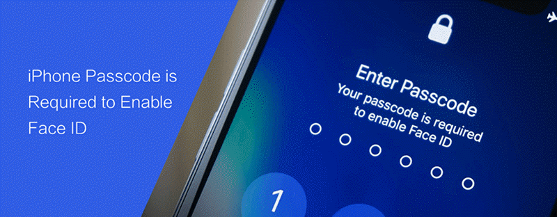 your passcode is required to enable face id