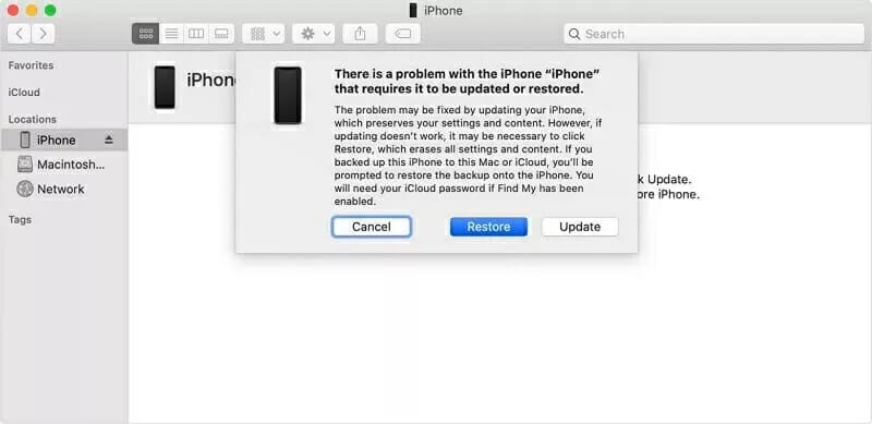 itunes recovery mode iphone