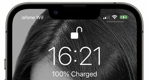 show battery percentage iphone